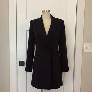 🔴 SOLD 🔴 Jay Godfrey Black Tuxedo Mini Dress